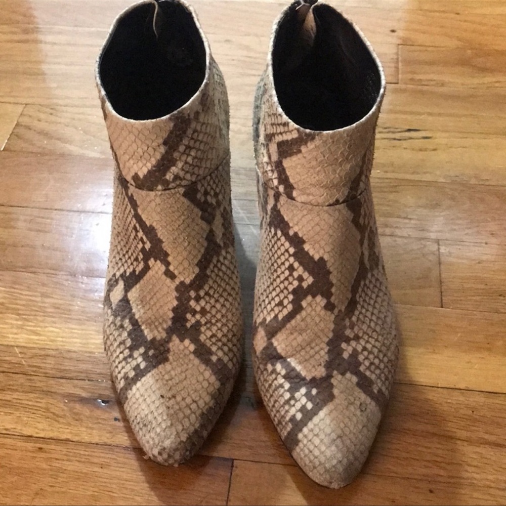 Ash Indy Snakeskin Boots